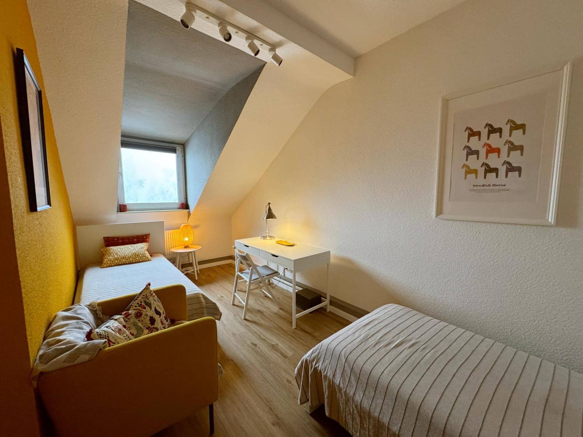 Big Flat With Fresh Renovation, Free Parking, Sonyps, Netflix Διαμέρισμα Ντούισμπουργκ Εξωτερικό φωτογραφία
